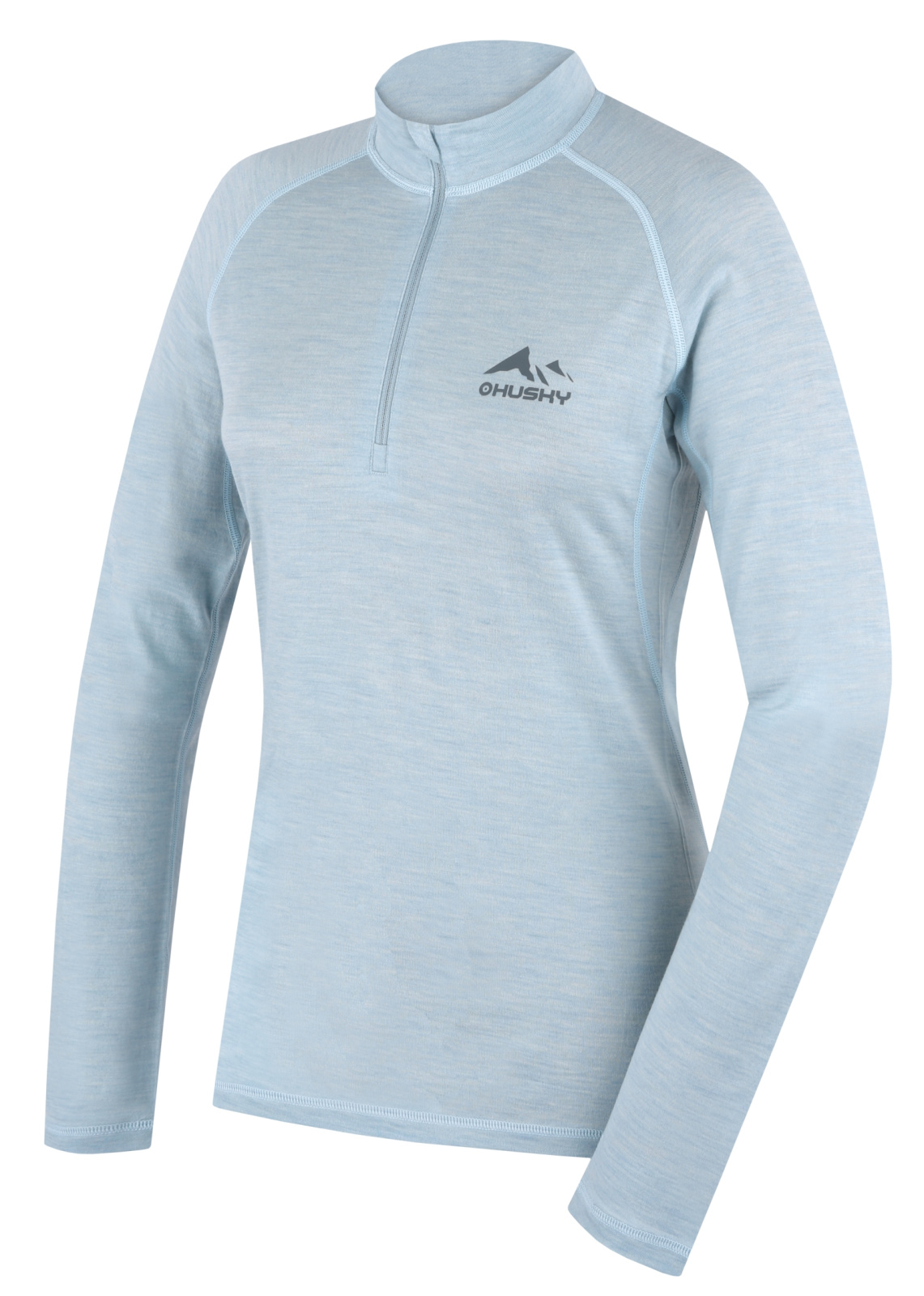 Husky Merino termobielizeň Merow Zip L faded mint Veľkosť: L