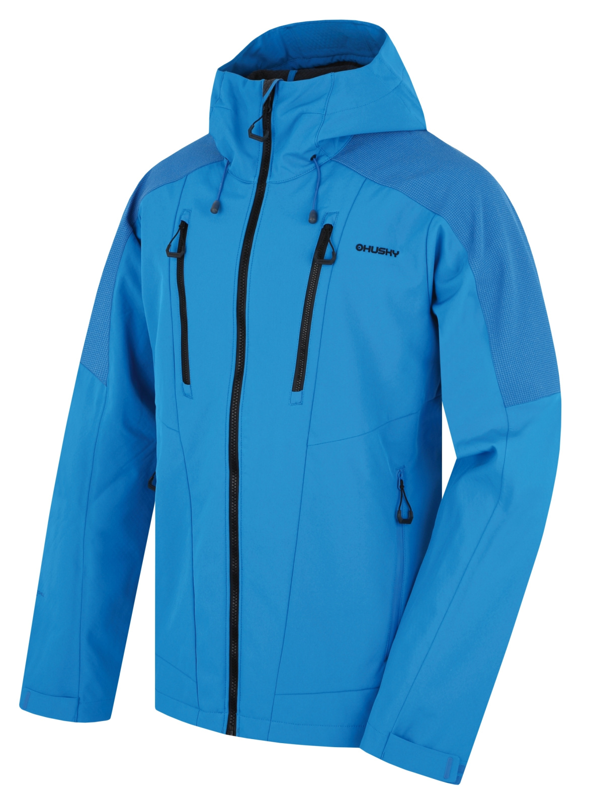 Husky Pánska softshell bunda Sevan M neon blue Veľkosť: XXL