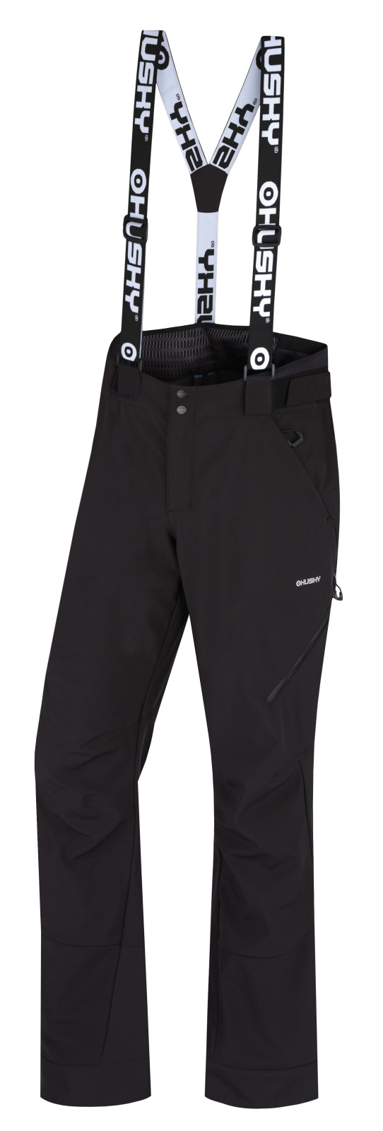 Husky Pánske lyžiarske nohavice Galti M black Veľkosť: XL