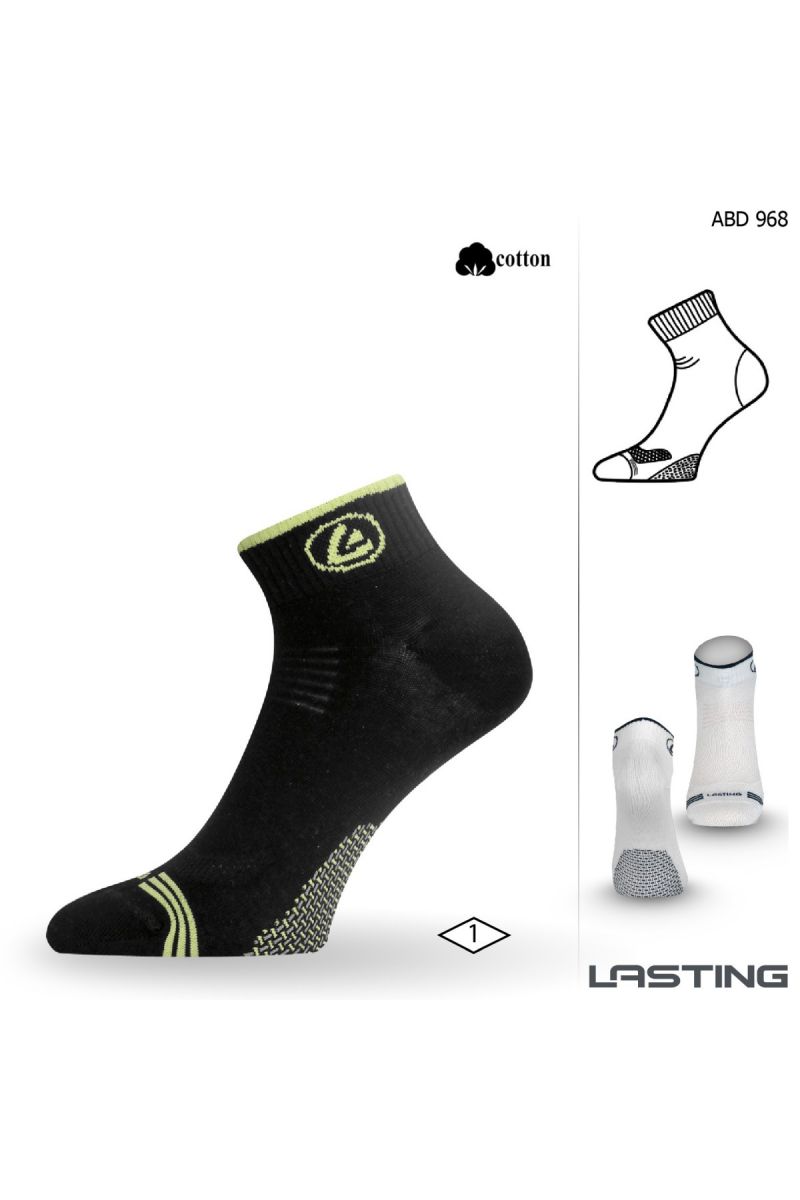 Lasting ABD ponožky pre aktívny šport 968 čierna Veľkosť: (42-45) L ponožky