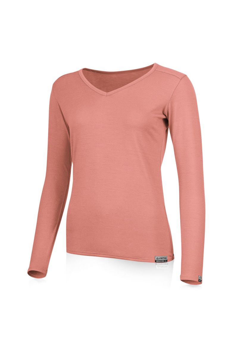 Lasting dámske merino tričko EVA 3333 krémové Veľkosť: L