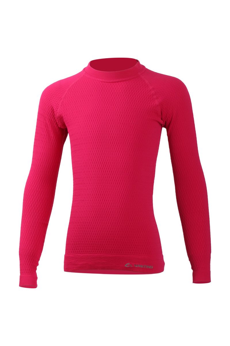 Lasting detské funkčné tričko Zápy ružové Veľkosť: 134-146