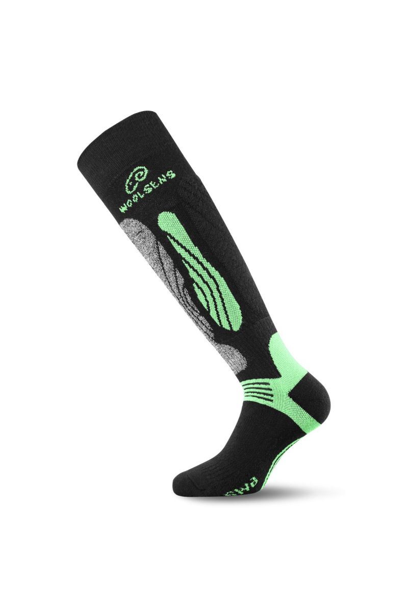 Lasting SWI 906 čierna Lyžiarske ponožky Veľkosť: (42-45) L