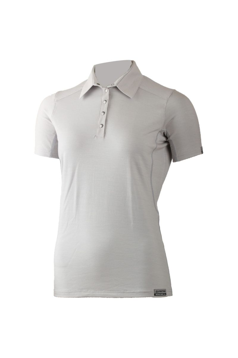 Lasting ALISA 8383 šedé merino triko dámske Veľkosť: XXL