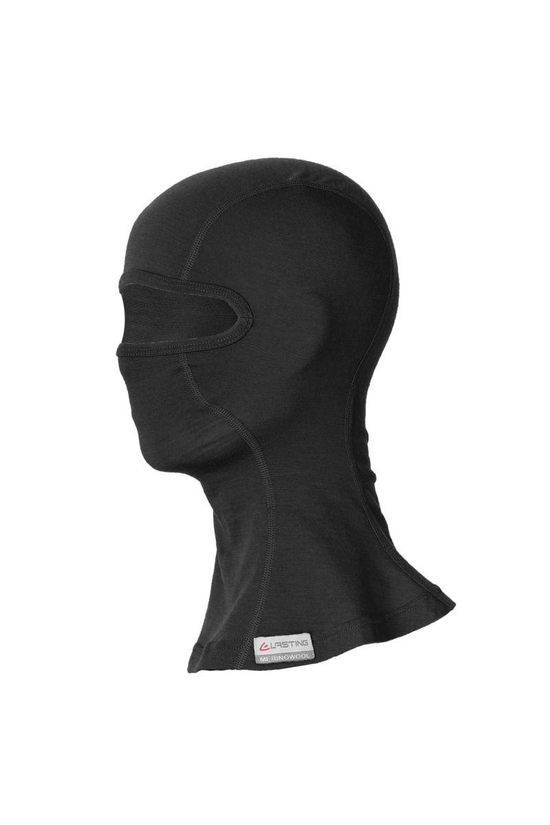 Lasting LAK 9090 čierna vlnená Merino kukla 160g Veľkosť: S/M