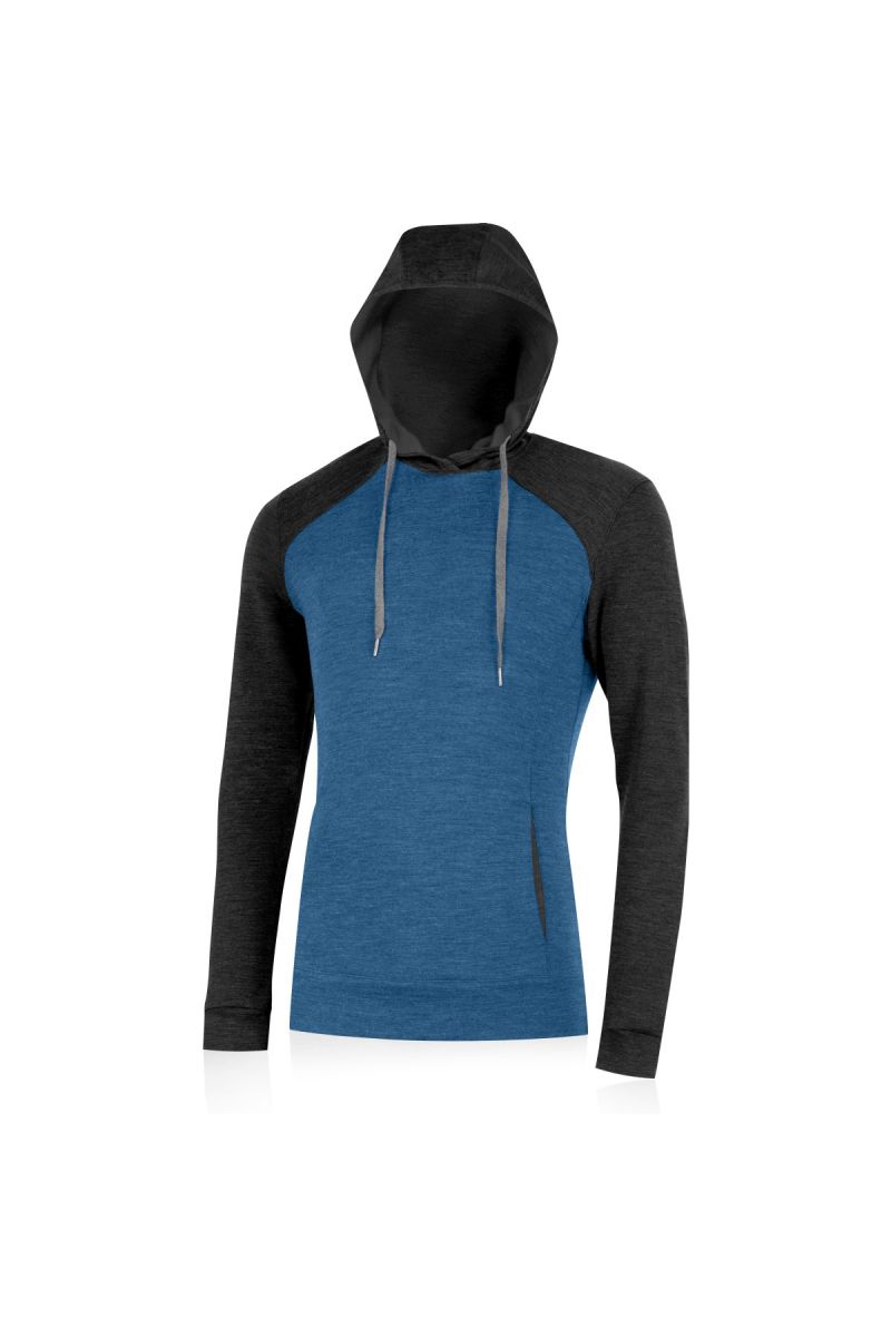 Lasting pánska merino mikina WERICH 5188 modrá Veľkosť: L