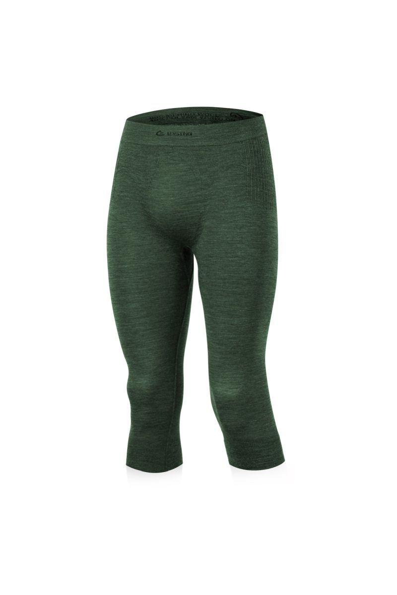 Lasting pánske merino spodky MAREO 6160 zelené Veľkosť: 2XL/3XL