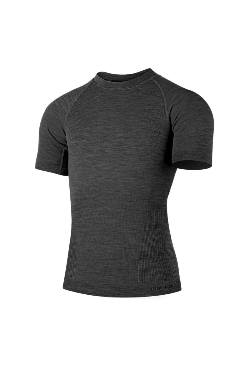Lasting pánske merino tričko MABEL 8160 sivé Veľkosť: 2XL/3XL