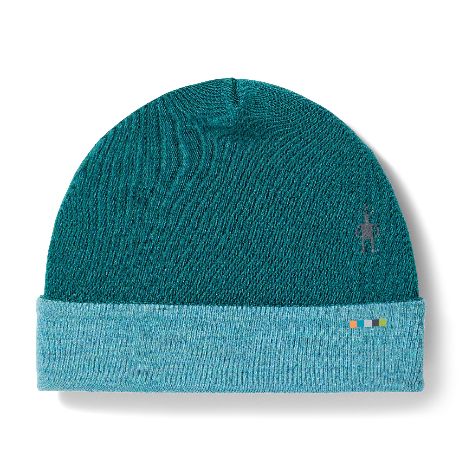 Smartwool THERMAL MERINO REVERSIBLE CUFFED BEANIE emerald green 196572862570
