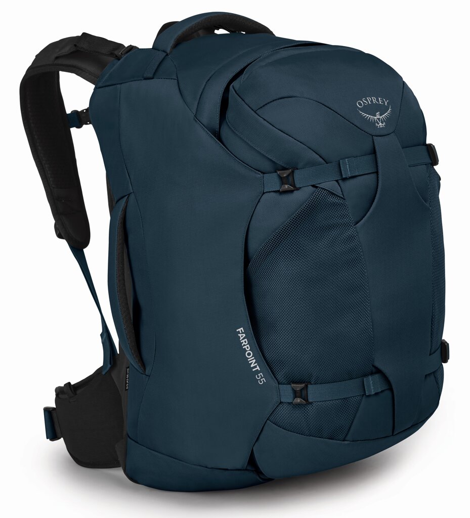 Osprey Farpoint 55 muted space blue batoh