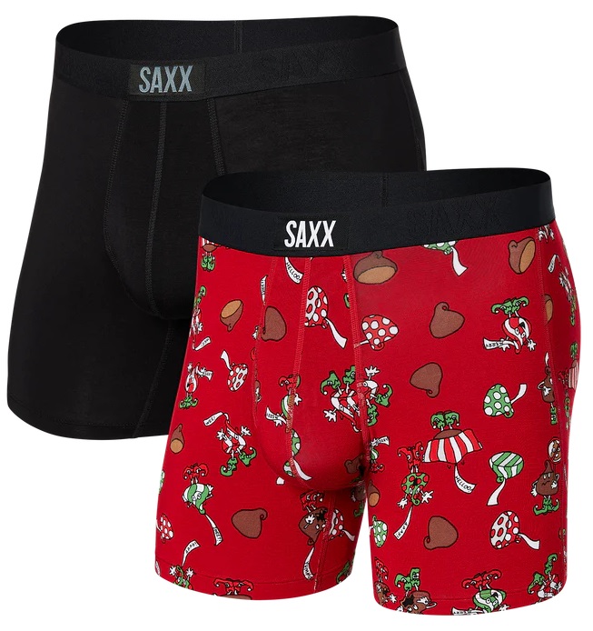 Saxx VIBE SUPER SOFT BB 2PK kiss off/black Veľkosť: S