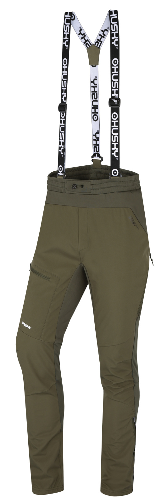 Husky Pánske outdoor nohavice Kixees M dark khaki Veľkosť: M
