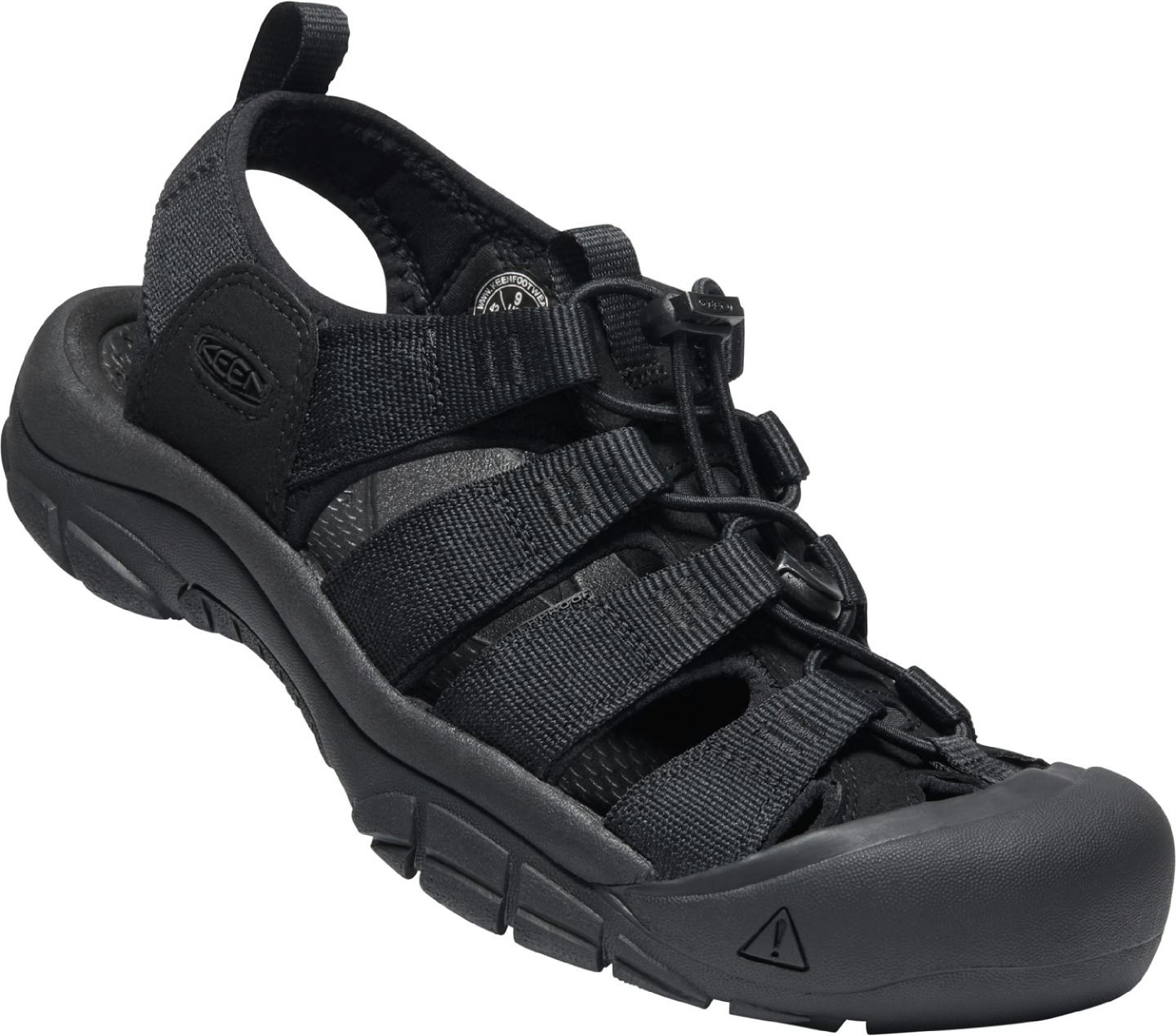 Keen NEWPORT H2 MEN triple black Veľkosť: 43 191190472699