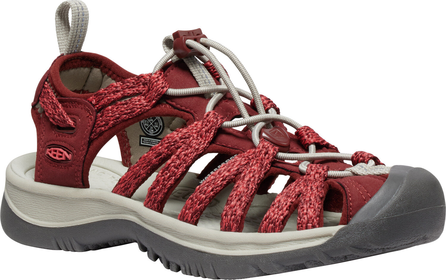 Keen WHISPER WOMEN cayenne/fired brick Veľkosť: 43  dámske sandále