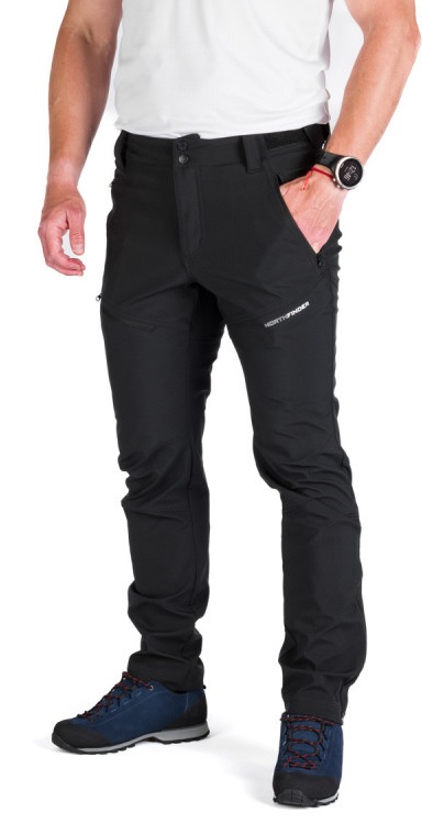 Northfinder DARIN black NO-3929OR-269 pánske turistické softshellové nohavice Veľkosť: XL nohavice