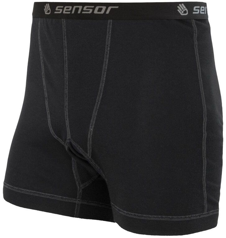 SENSOR DOUBLE FACE pánske trenírky čierna Veľkosť: S