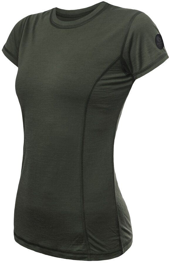 SENSOR MERINO AIR dámske tričko kr.rukáv olive green Veľkosť: XL