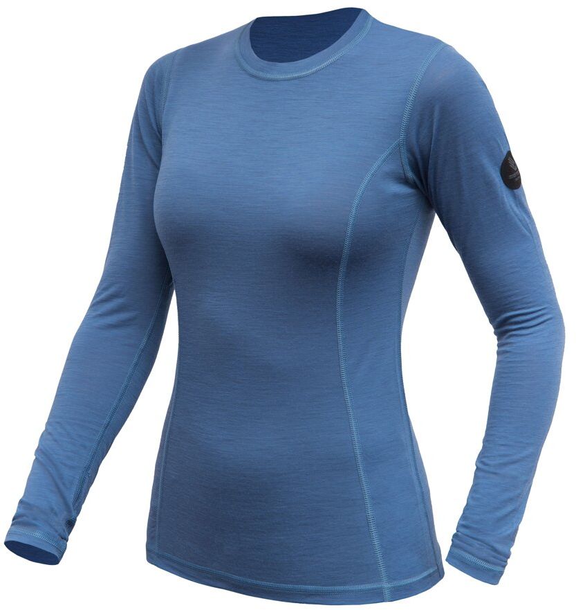 SENSOR MERINO AIR dámske tričko dl.rukáv riviera blue Veľkosť: S