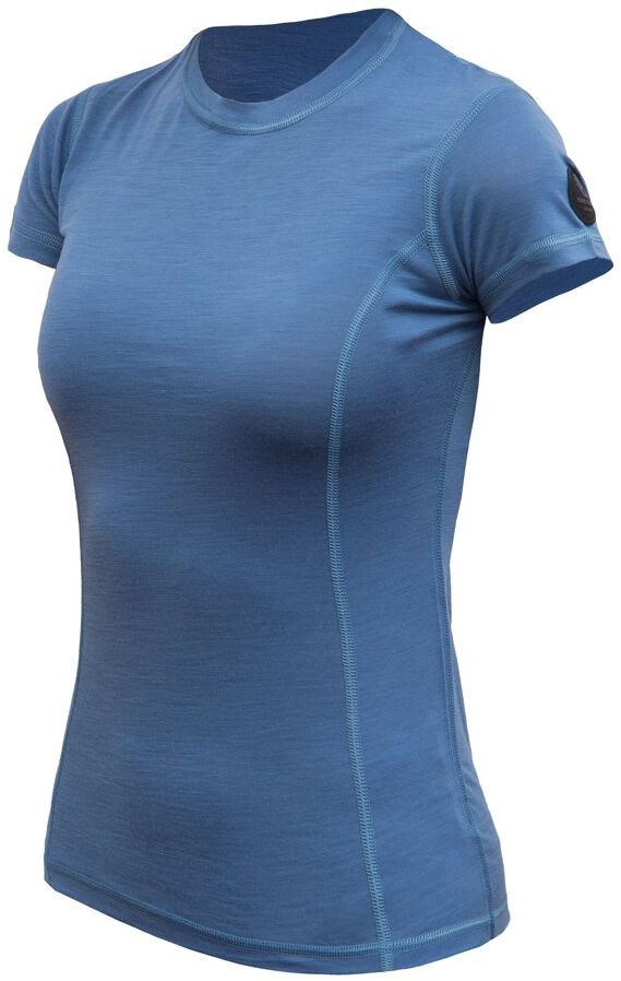 SENSOR MERINO AIR dámske tričko kr.rukáv riviéra blue Veľkosť: S