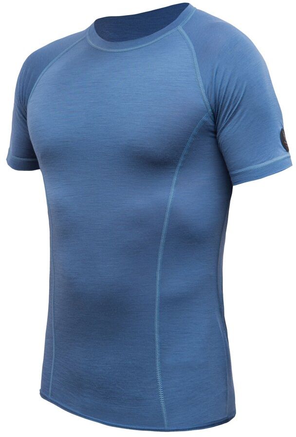 SENSOR MERINO AIR pánske tričko kr.rukáv riviera blue Veľkosť: XXL