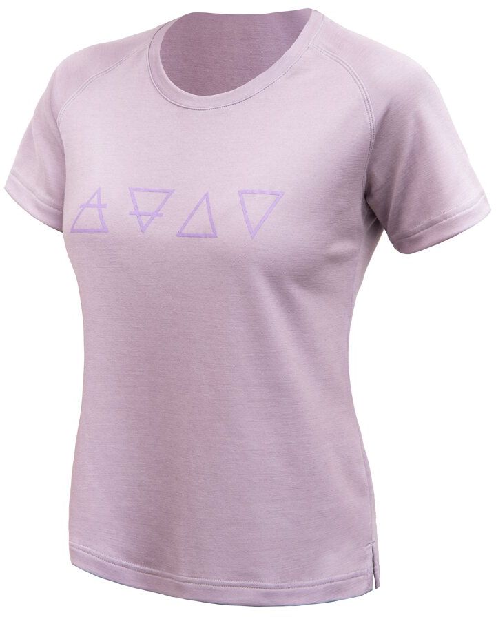 SENSOR MERINO BLEND ELEMENTS dámske tričko kr.rukáv mystic violet Veľkosť: S