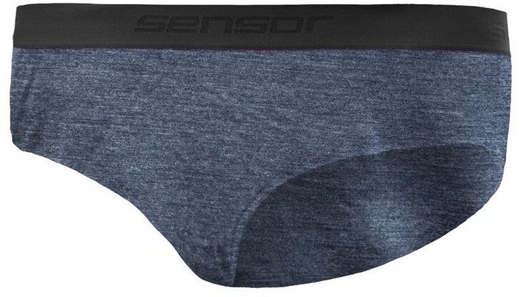 SENSOR MERINO LITE dámske nohavičky mottled blue Veľkosť: M