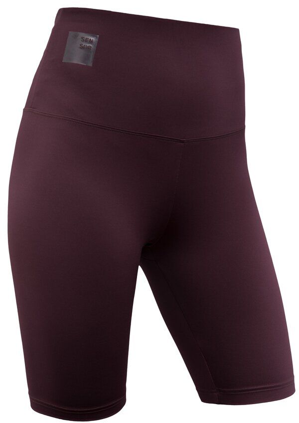 SENSOR INFINITY ECO dámske legíny biker shorts port red Veľkosť: L 8592837099019