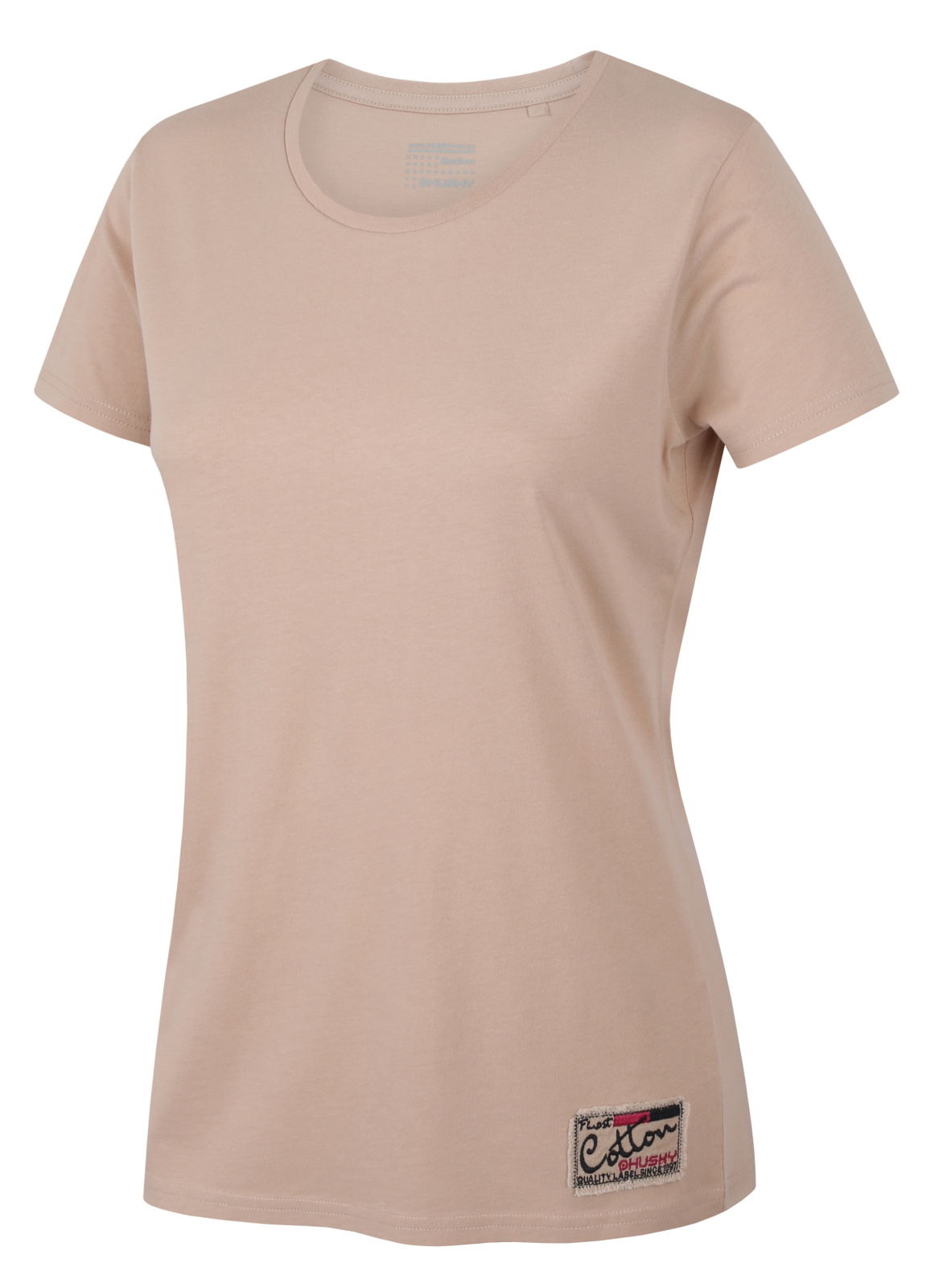 Husky Dámske bavlnené tričko Tee Base L beige Veľkosť: XS