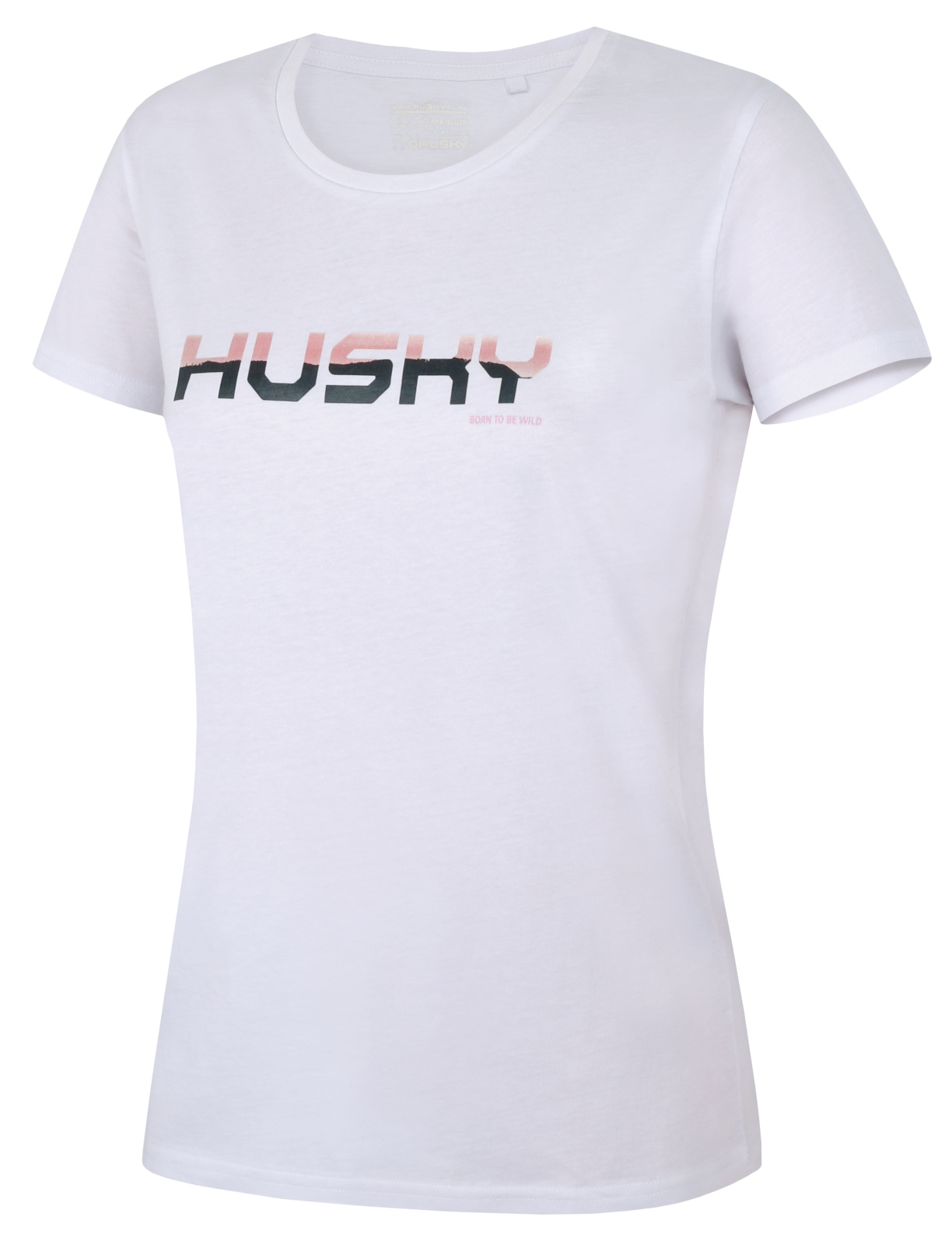 Husky Dámske bavlnené tričko Tee Wild L white Veľkosť: L
