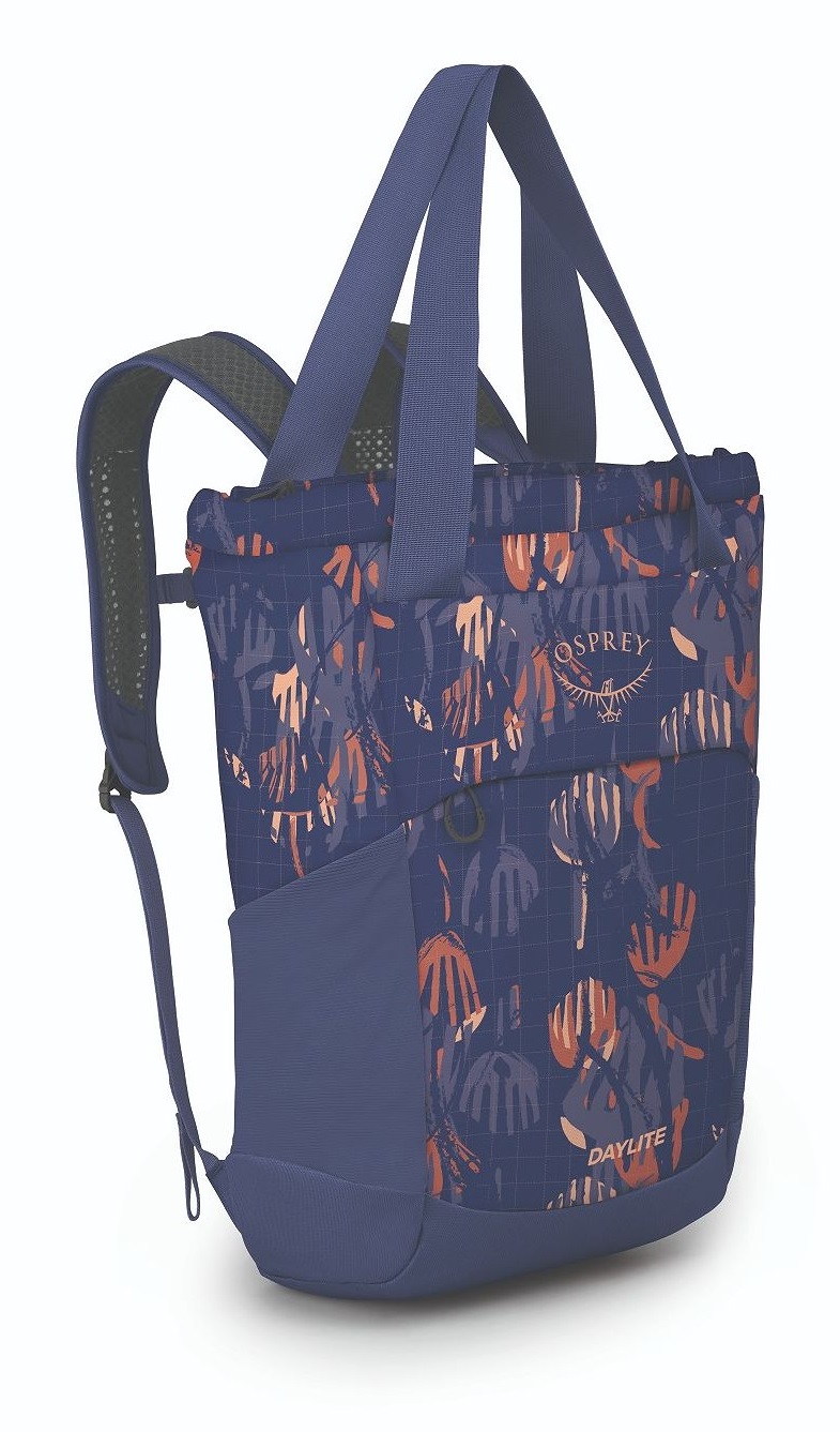 Osprey DAYLITE TOTE PACK wild blossom print/alkaline unisex batoh