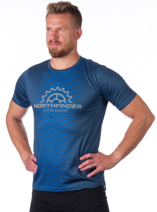 Northfinder TR-3900MB-281 JAXXON blue Veľkosť: M pánske cyklistické tričko