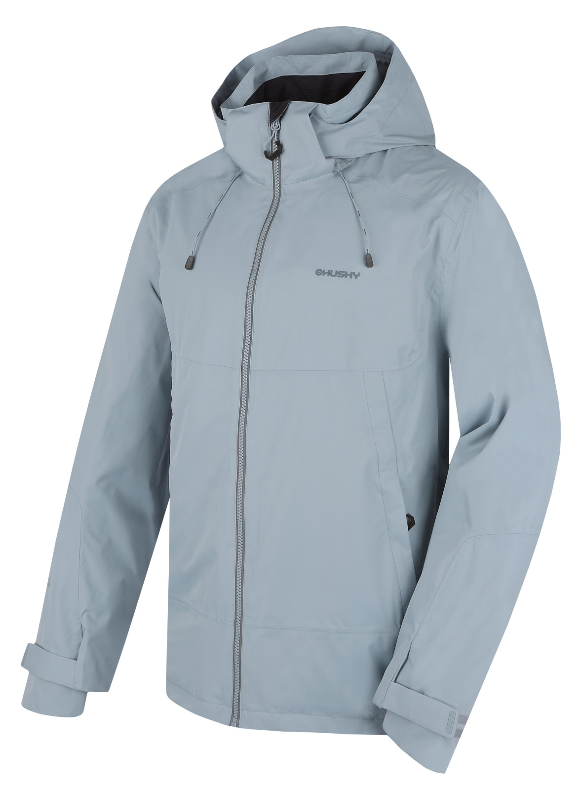 Husky Pánska hardshell bunda Nelory M light blue Veľkosť: L