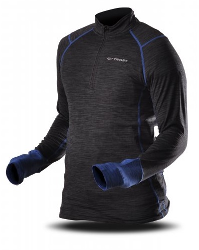 Trimm CLINIC grey melange/jeans blue Veľkosť: L