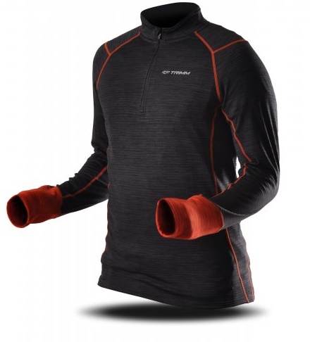 Trimm CLINIC grey melange/ orange Veľkosť: L