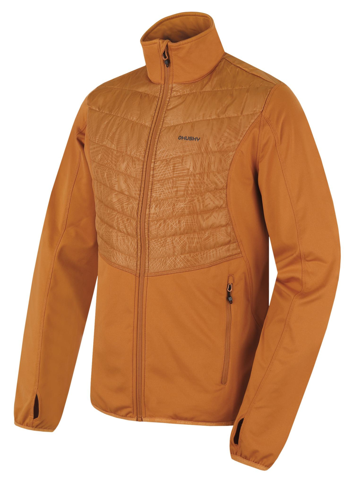 Husky Pánska mikina Airy M mustard Veľkosť: L