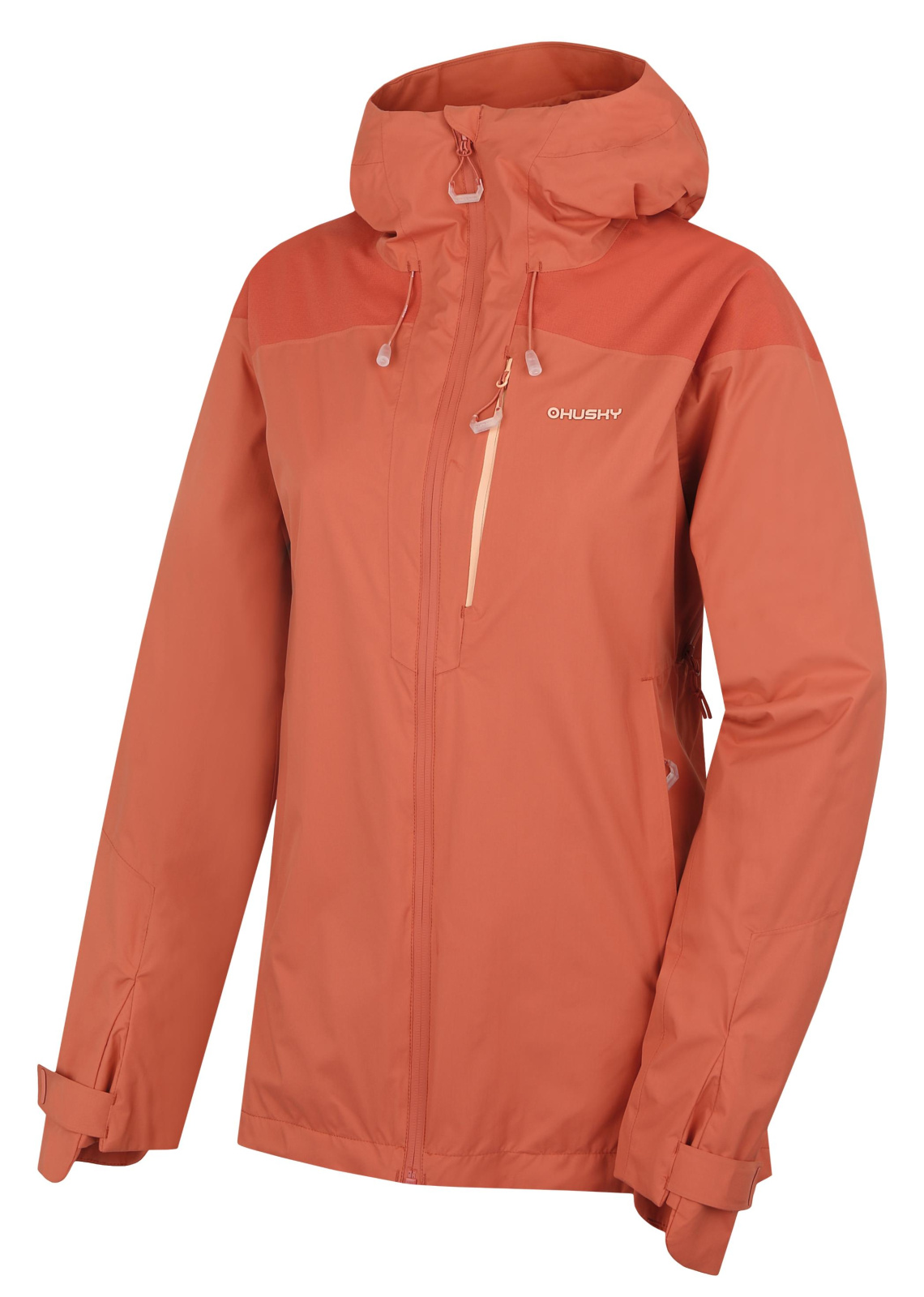 Husky Dámska hardshell bunda Nicker L faded orange Veľkosť: XL