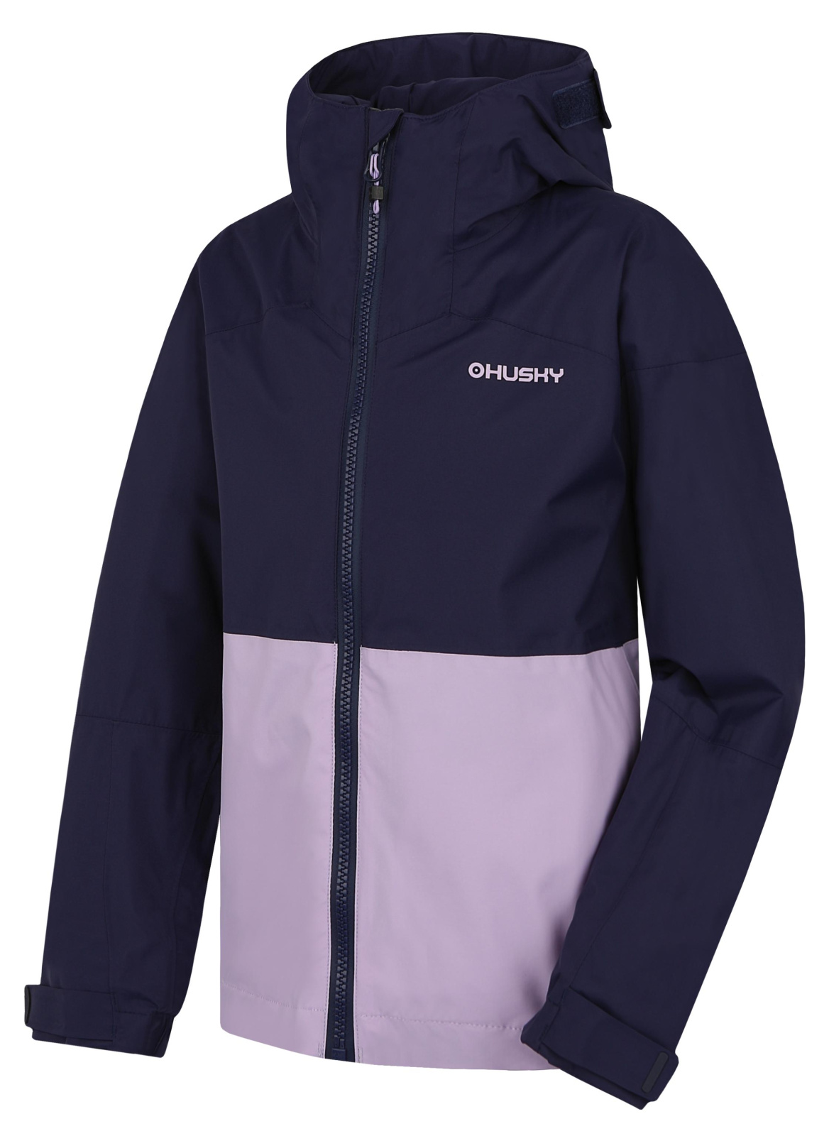Husky Detská hardshell bunda Nicker K purple Veľkosť: 122