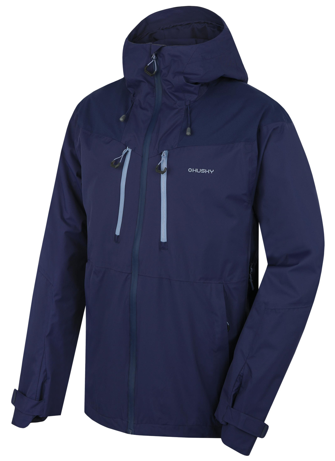 Husky Pánska hardshell bunda Nicker M blue Veľkosť: L