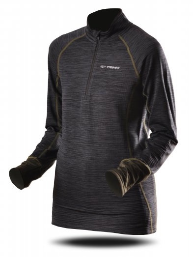 Trimm CLINIC LADY grey melange / army green Veľkosť: L