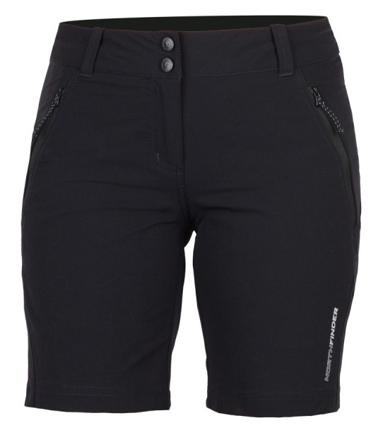 Northfinder GLENDA dámske kraťasy BE-4476OR-269 black Veľkosť: S 8584153531809