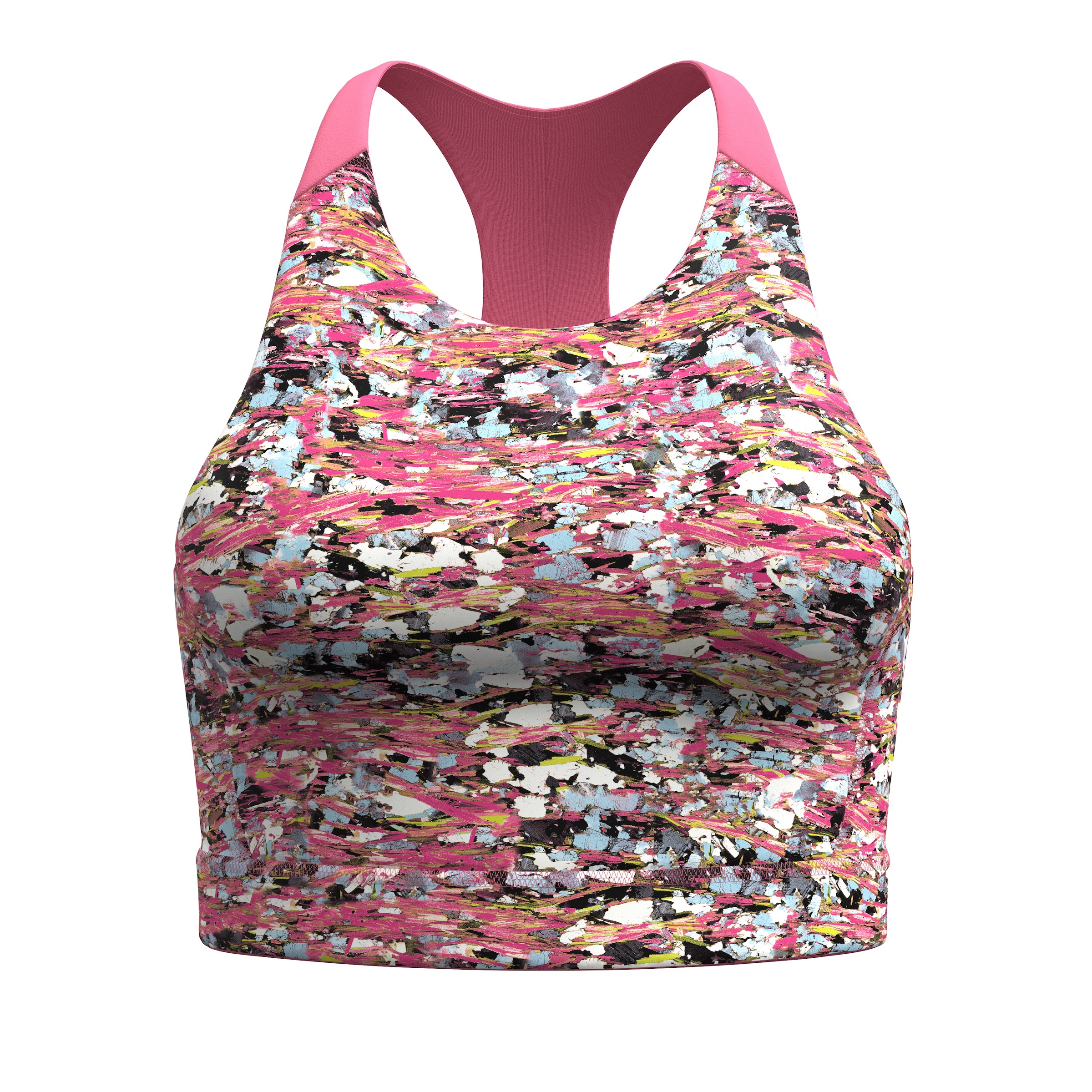 Smartwool W ACTIVE CROP BRA guava pink mica stone Veľkosť: L