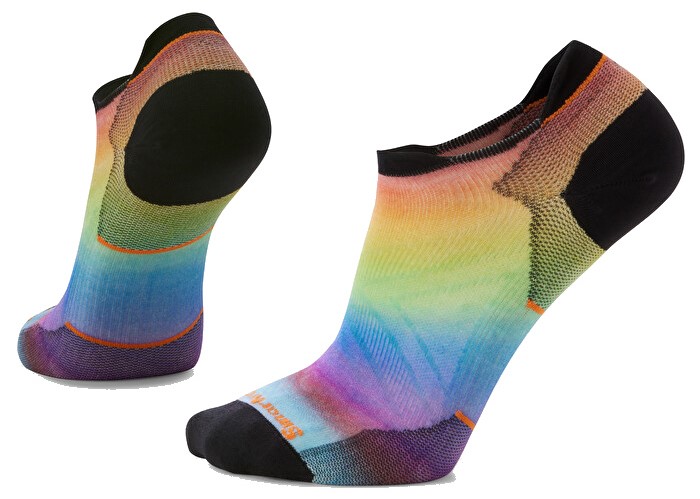 Smartwool RUN ZC PRIDE RAINBOW PRINT LOW ANKLE multicolor Veľkosť: L