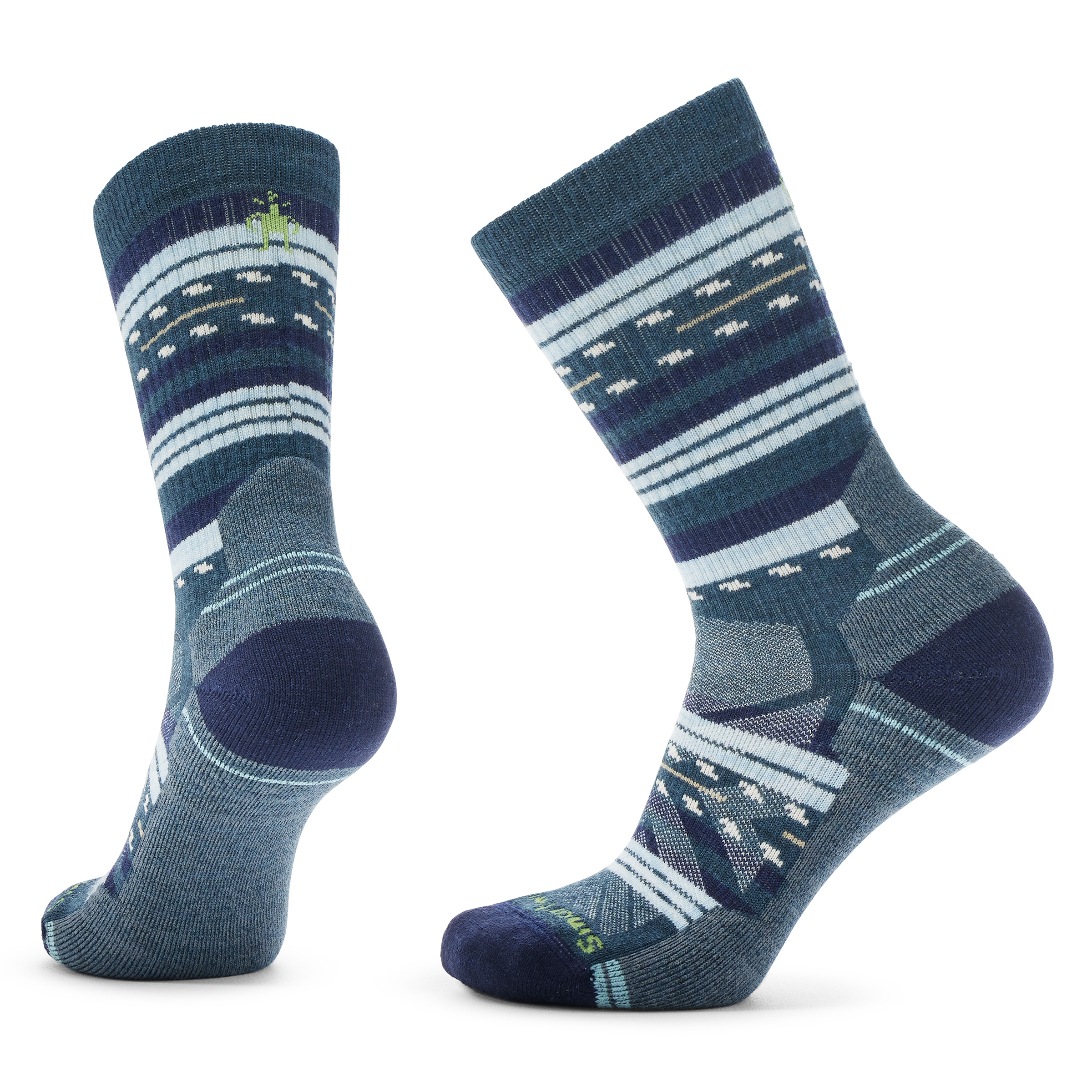 Smartwool W HIKE LIGHT CUSHION MARGARITA CREW deep navy Veľkosť: S