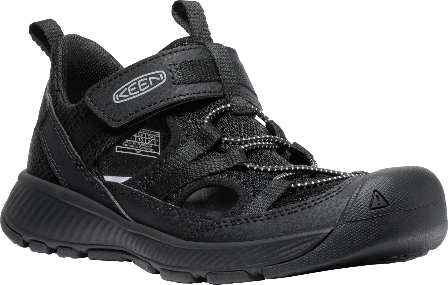 Keen MOTOZOA SANDAL YOUTH black/alloy Veľkosť: 34