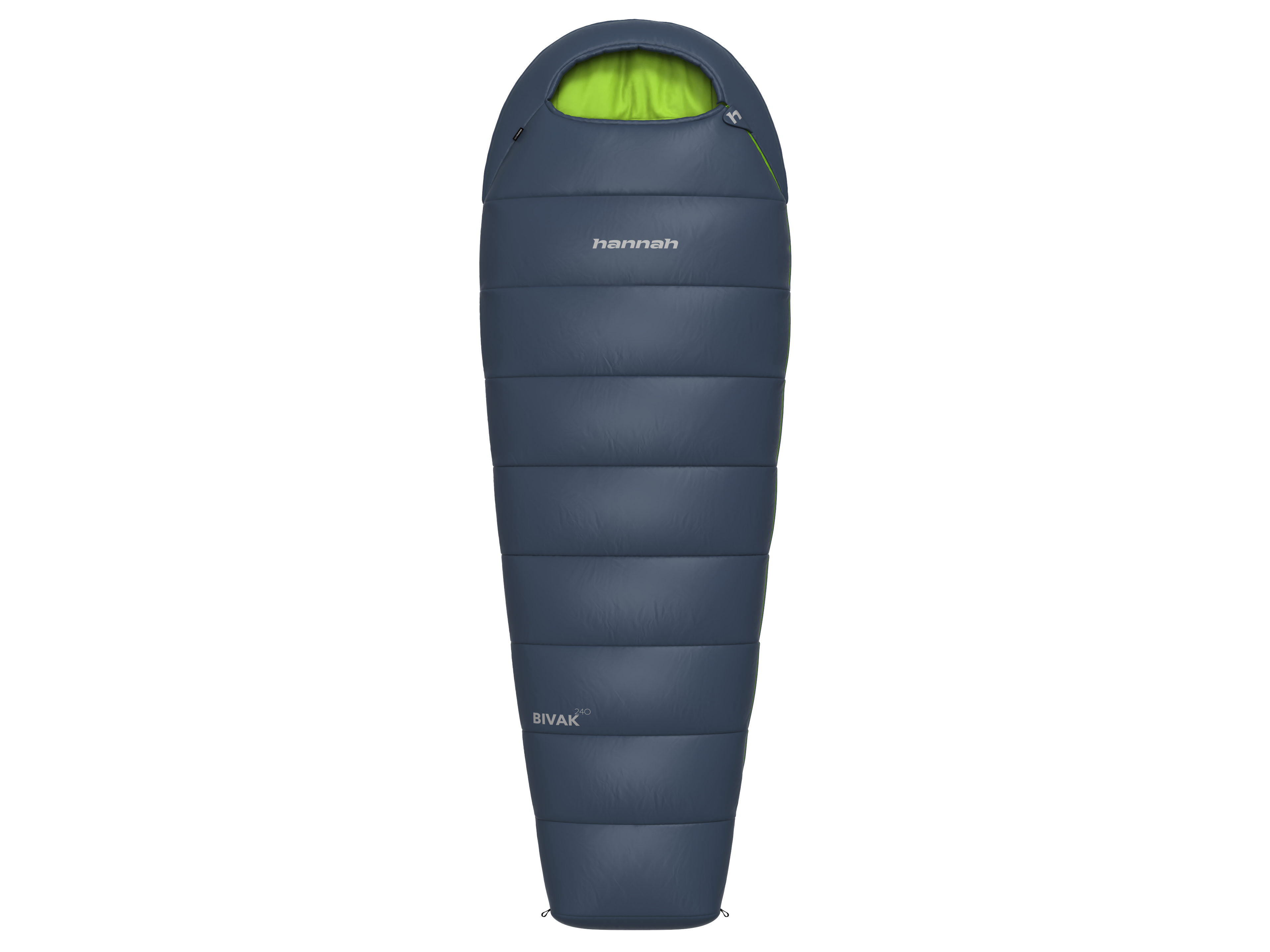 Hannah BIVAK 240 midnight navy/lime green II Veľkosť: 190L 8591203544467