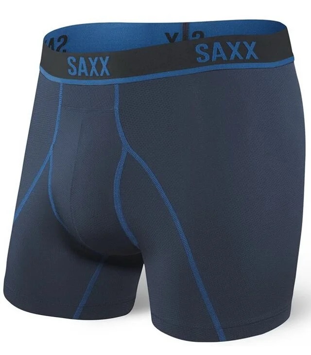 Saxx KINETIC LC MESH BB navy/city blue Veľkosť: XXL