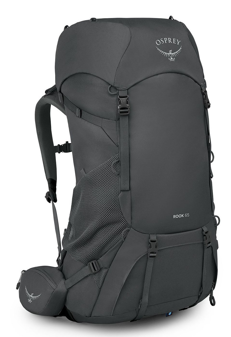 Osprey ROOK 65 dark charcoal/silver lining 843820179507