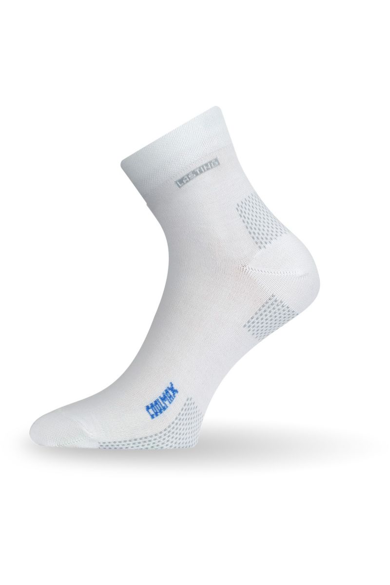 Lasting OLS 001 biele Coolmaxové ponožky Veľkosť: (38-41) M