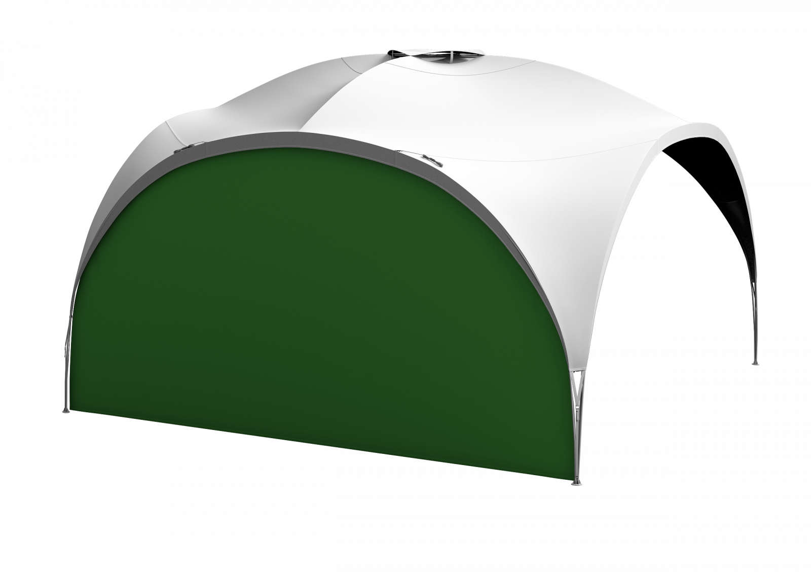 Husky Príslušenstvo k prístrešku Zástena Broof XL zelená Veľkosť: UNI 8592287015409