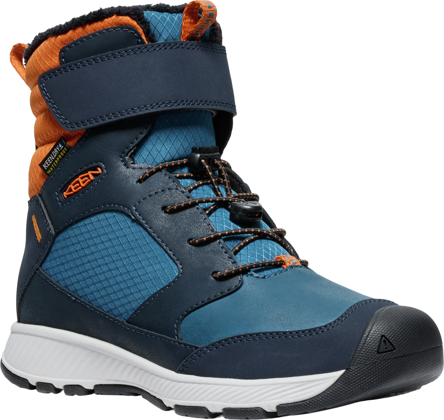 Keen SKUA WINTER WP YOUTH sky captain/gold flame Veľkosť: 37 195208517181